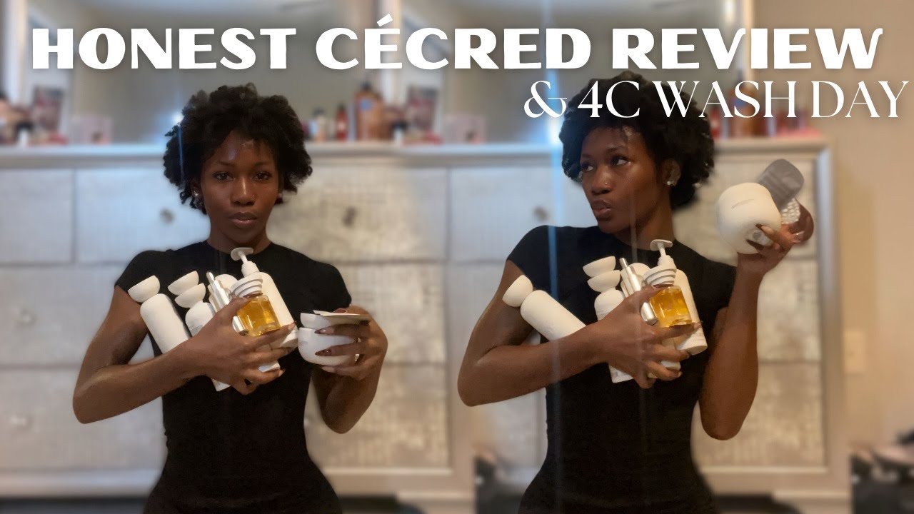 CÉCRED REVIEW + WASH DAY W/ 4C HAIR