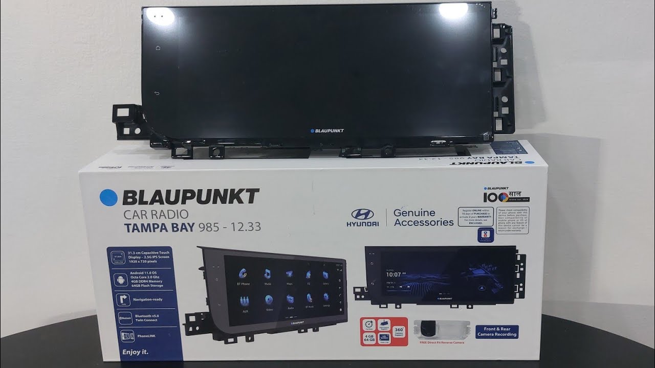 Blaupunkt TAMPA BAY 12.33 inch audio video @deephyundaidelhi # hyundaiindia