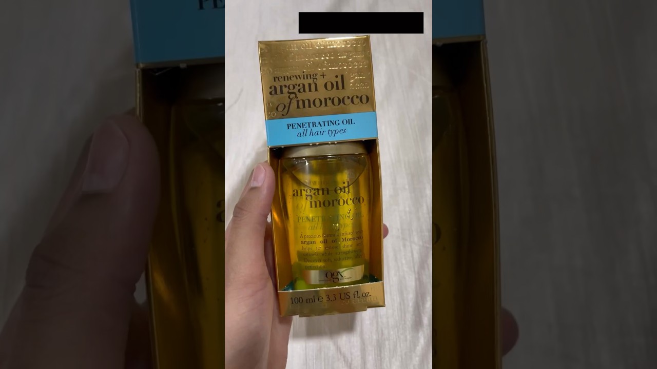 An honest review of the Argan Oil of Morocco✨ #arganoil #moroccanoil #argan