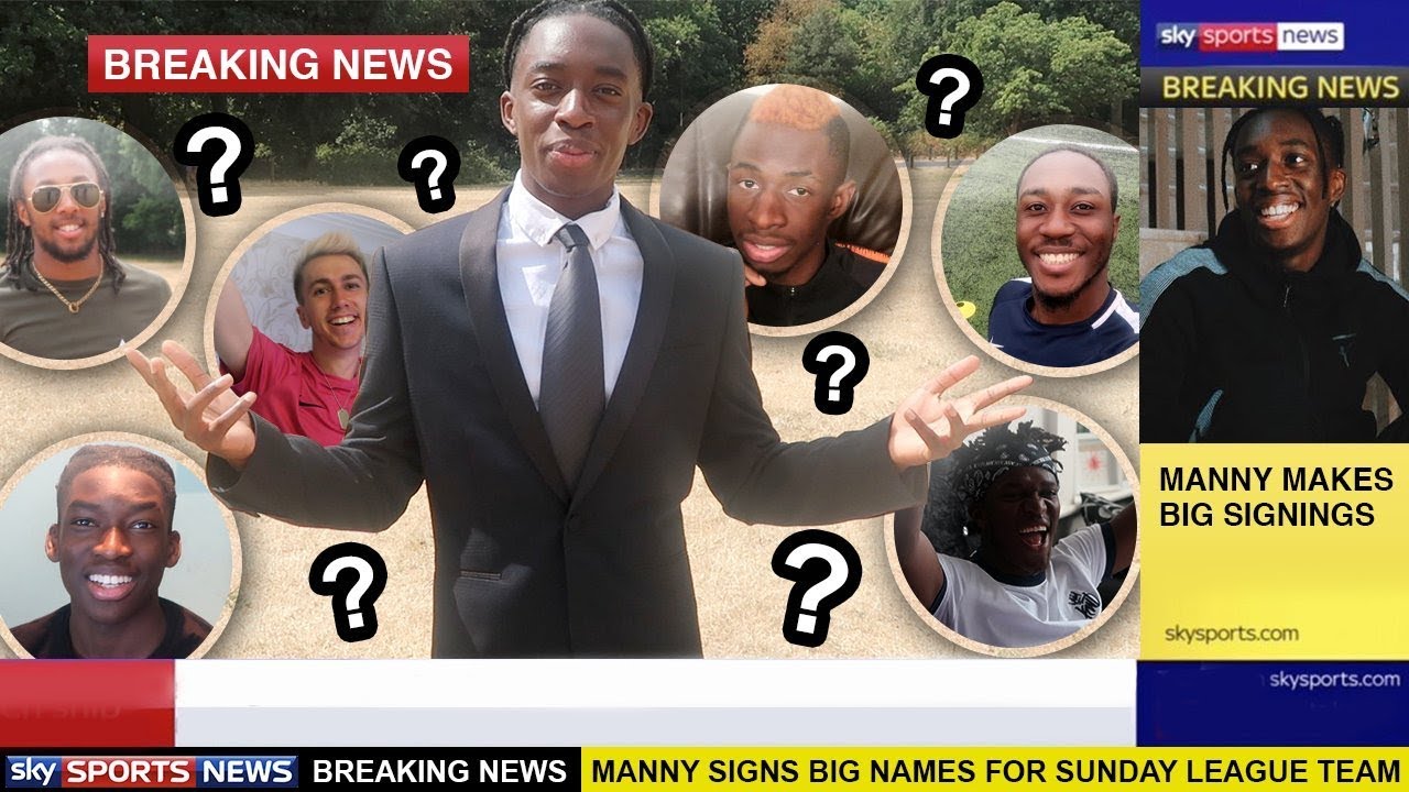 STARTING THE NEW SUNDAY LEAGUE TEAM! BIG SIGNINGS!!!