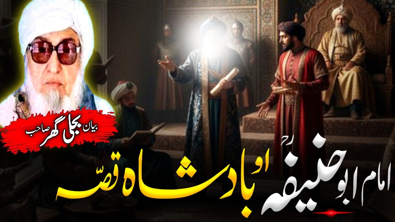 Pashto bayan| Molana Bijligar sahib Bayan |امام ابوحنیفہ او بادشاہ مسئلہ باندی بحث 