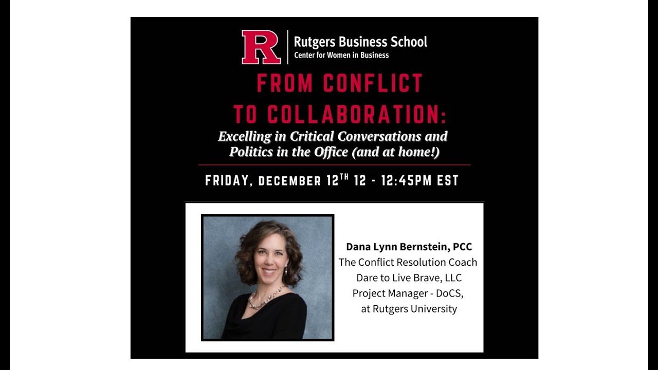 From Conflict to Collaboration with  Dana Lynn Bernstein | Conflict Resolution Coach
