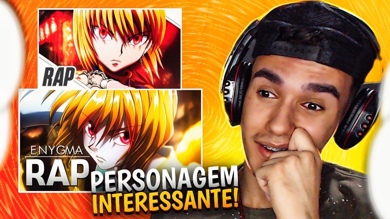 (2 em 1) REACT - Raps do Kurapika (Hunter x Hunter) | Enygma | Basara [MARATONA HXH]