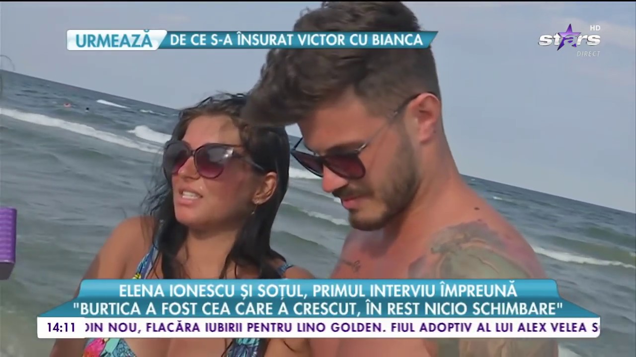 Elena Ionescu şi soţul ei, primul interviu împreună