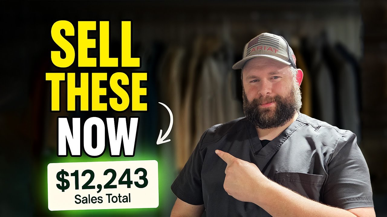 What to Sell Right Now to Hit $12K a Month on eBay and Poshmark