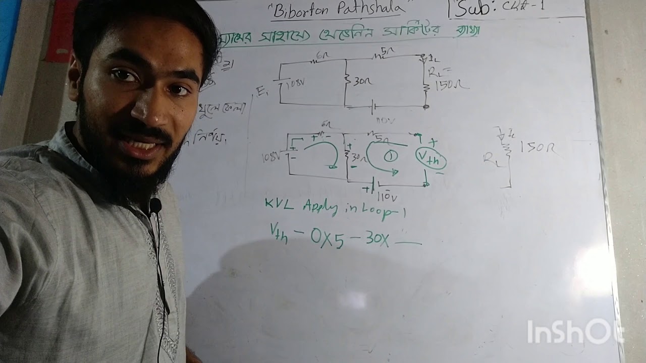 থেভেনিন থিওরেম ম্যাথের সাহায্যে ব্যাখ্যা