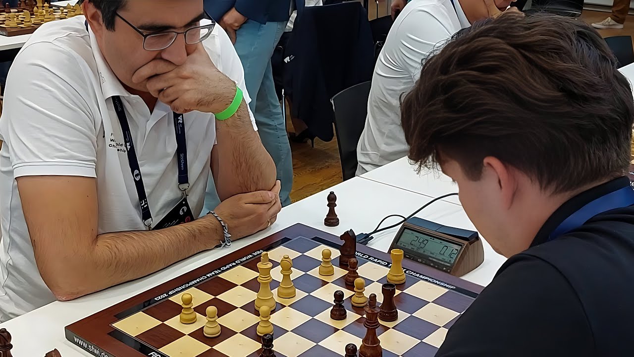 Kramnik's Incredible Positional Understanding | World Rapid Team Championship 2023