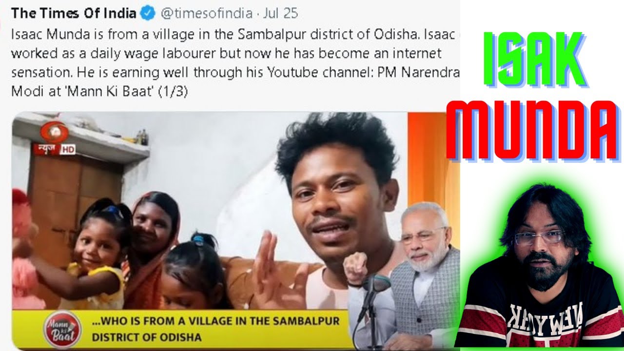 Isak Munda Featured in PM's Mann ki Baat || Proud Moment for Sambalpur