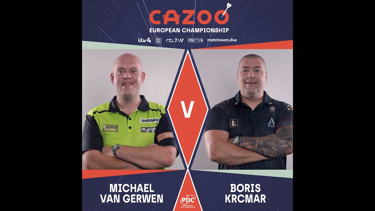 PDC European Championship 2021 Round 1 Michael van Gerwen vs Boris Krcmar 2021 10 15 HUN