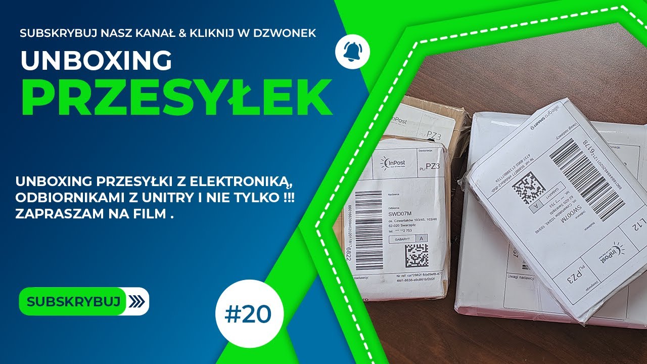 Wielka paka elektroniki 📦: Unboxing Unitry i części do projektów! [U/20]
