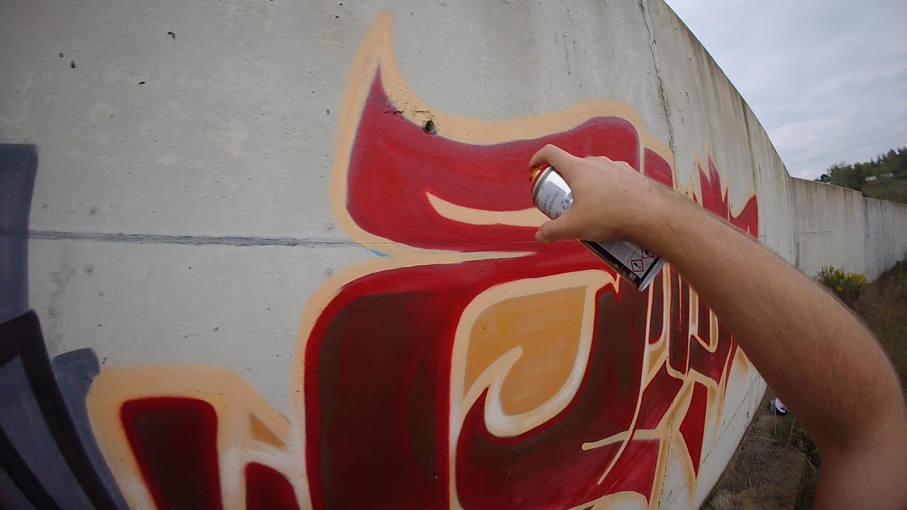 I Painted Wild Style Graffiti