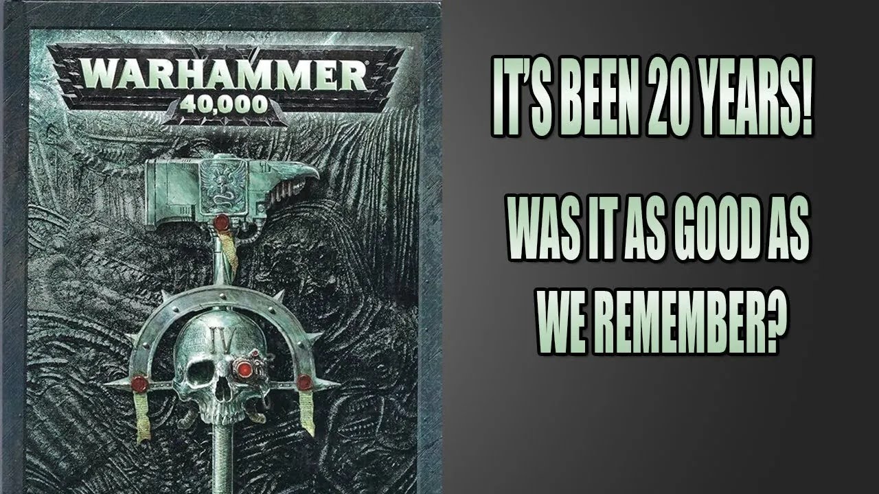 We're Going back to 4th Edition Warhammer 40k - Dark Eldar vs Space Wolves Ep 1