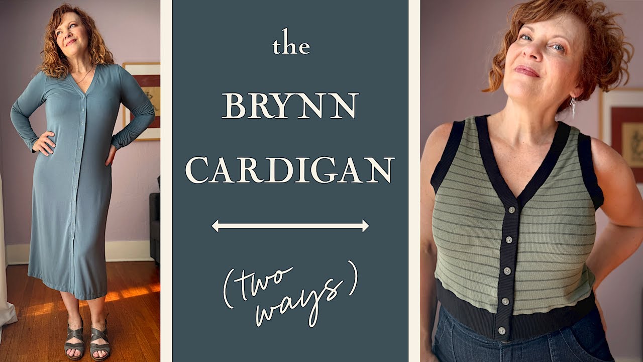 Making [+ Altering!] the True Bias BRYNN CARDIGAN #sewingtips
