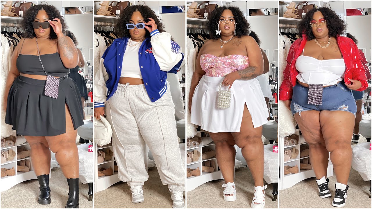 I Bet You Didn't Think I'd Do A... | PRETTY LITTLE THING Try On Haul | Plus Size 22-26 // 3X