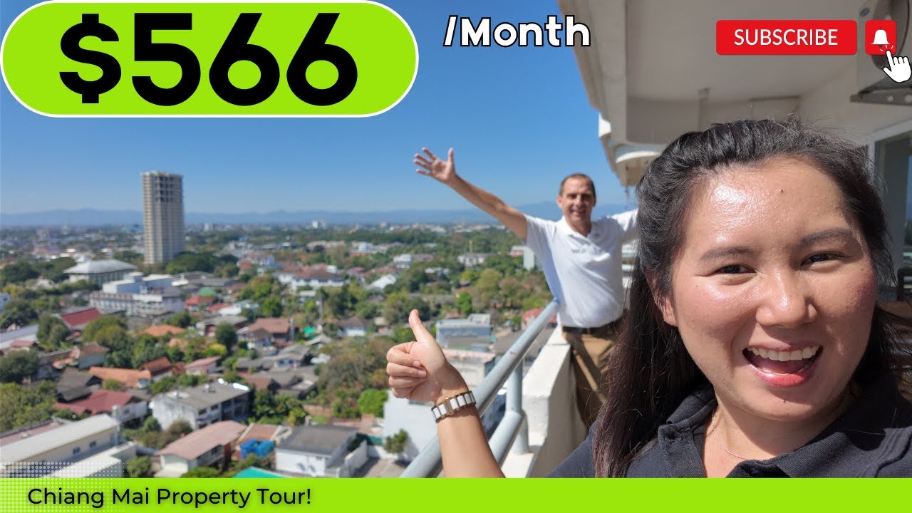 $566 Thailand Condo TOUR!  Are you looking for a condo with a little more space??