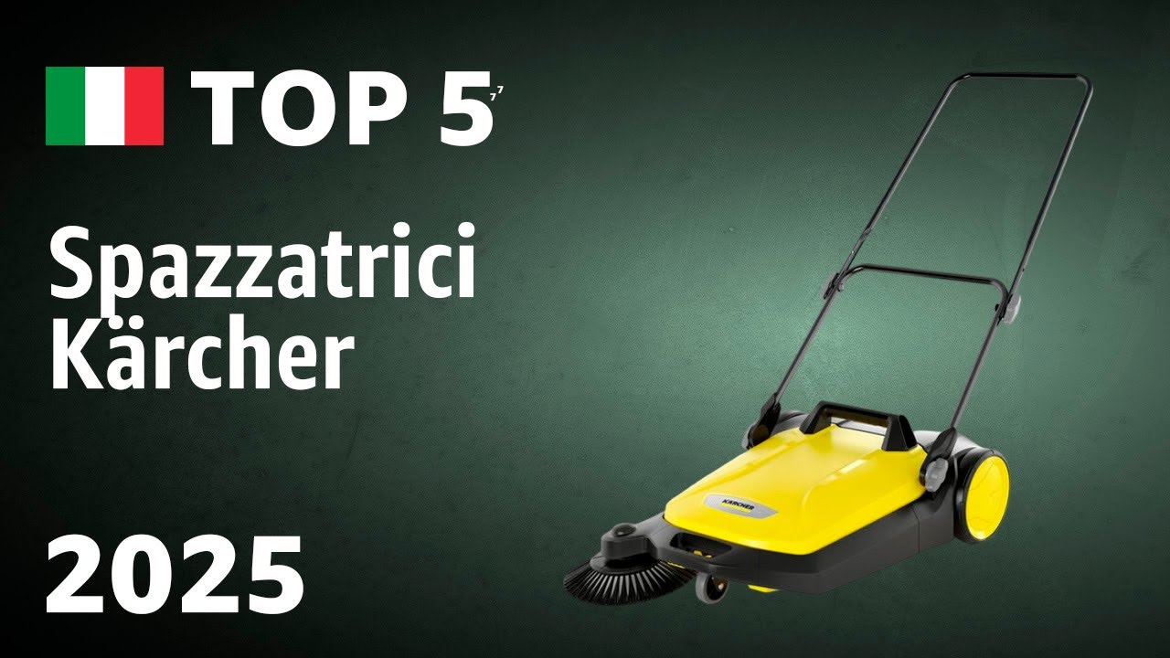 TOP—5. Migliori spazzatrici Kärcher 2025