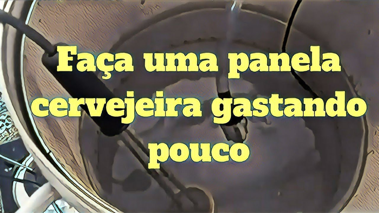 Single Vessel Caseira. Panela cervejeira barata! Parte 1