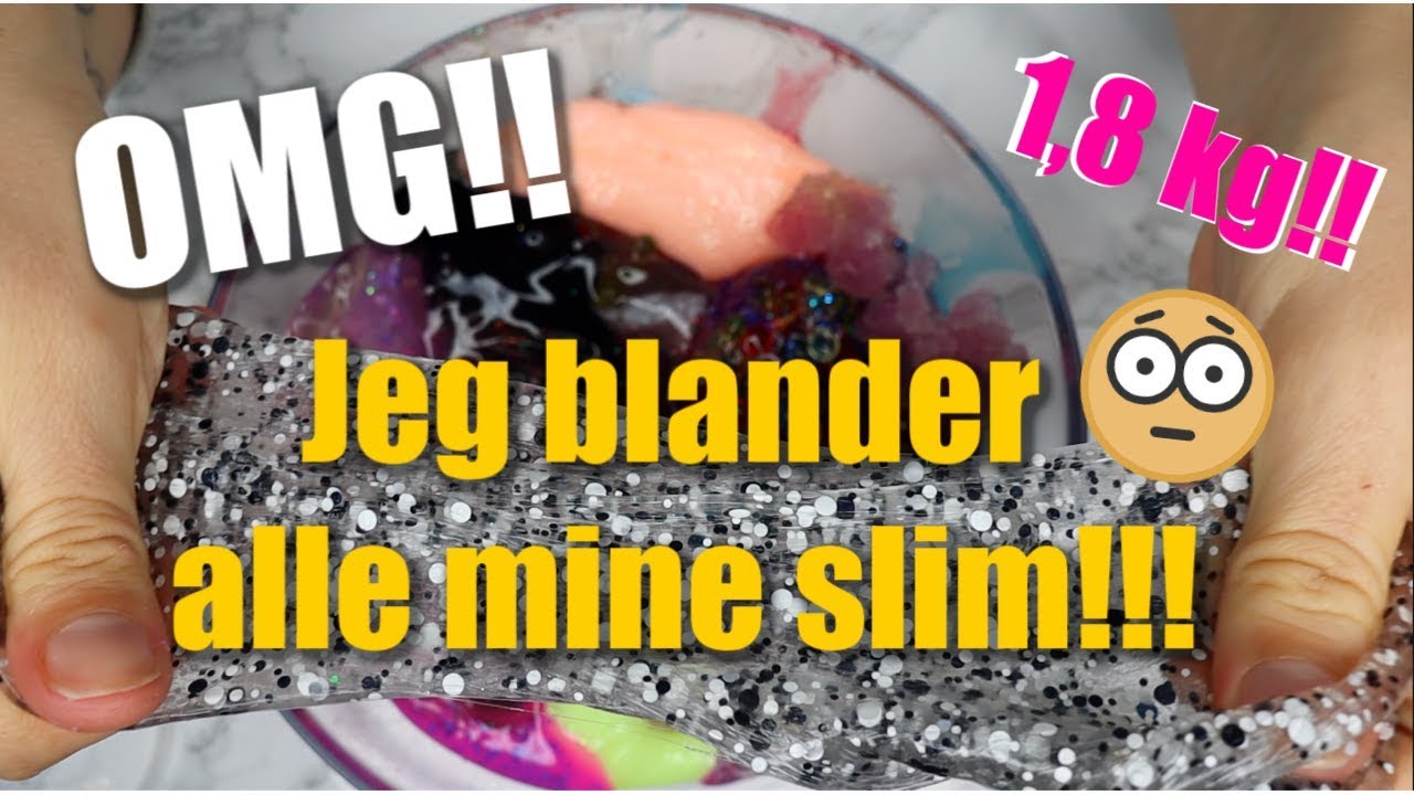 Jeg blander alt min slim #3 // SÅ MEGET SLIM!!!