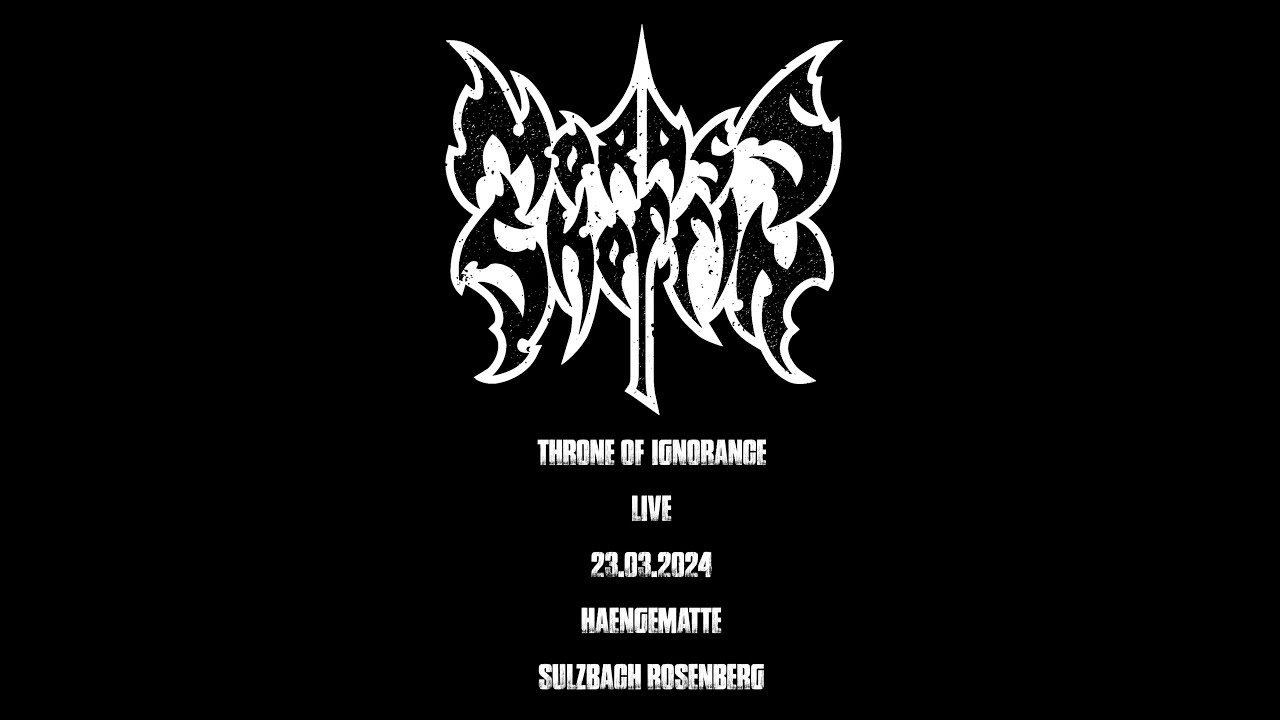 Morass Skoffin - Throne Of Ignorance live @ Hängematte