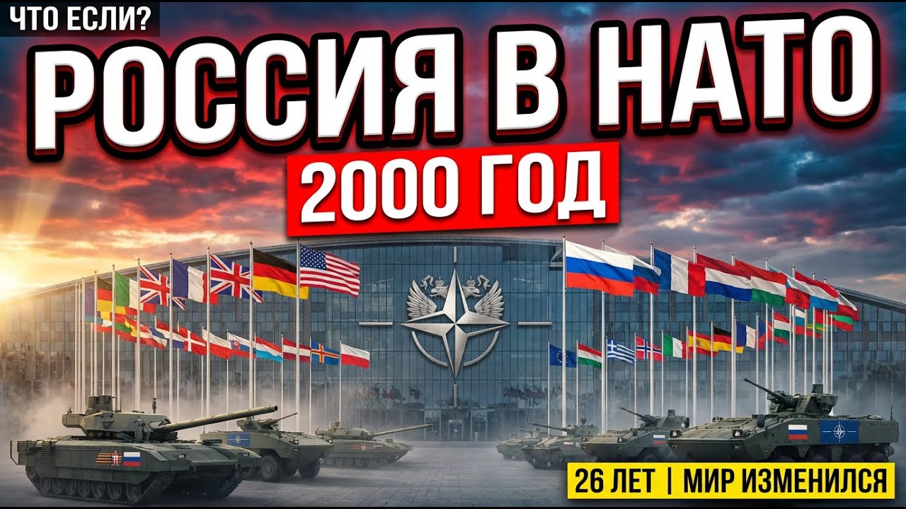 ЧТО ЕСЛИ РОССИЯ ВСТУПИЛА В НАТО В 2000? 26 лет альтернативы | Украинской войны не было