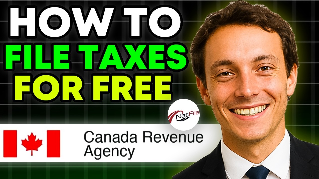 How To File Taxes For FREE In Canada Using NETFILE (2025 Guide!)
