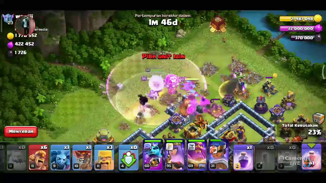 sini join clan.kita memburu harta supercel