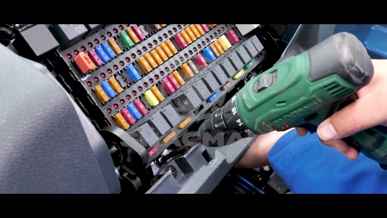 SHACMAN: Introduction to electrical parts for SHACMAN X3000