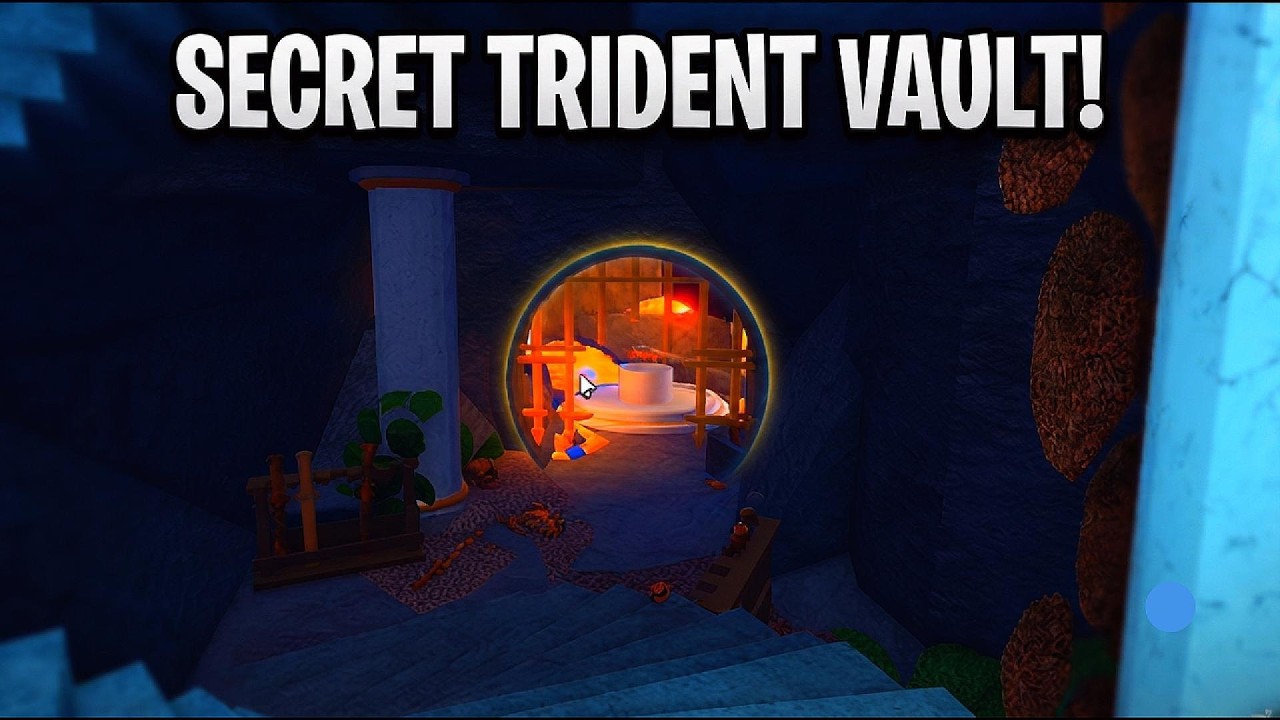 Как попасть в TRIDENT VAULT в Fisch (Гайд по тайному арсеналу Посейдона)