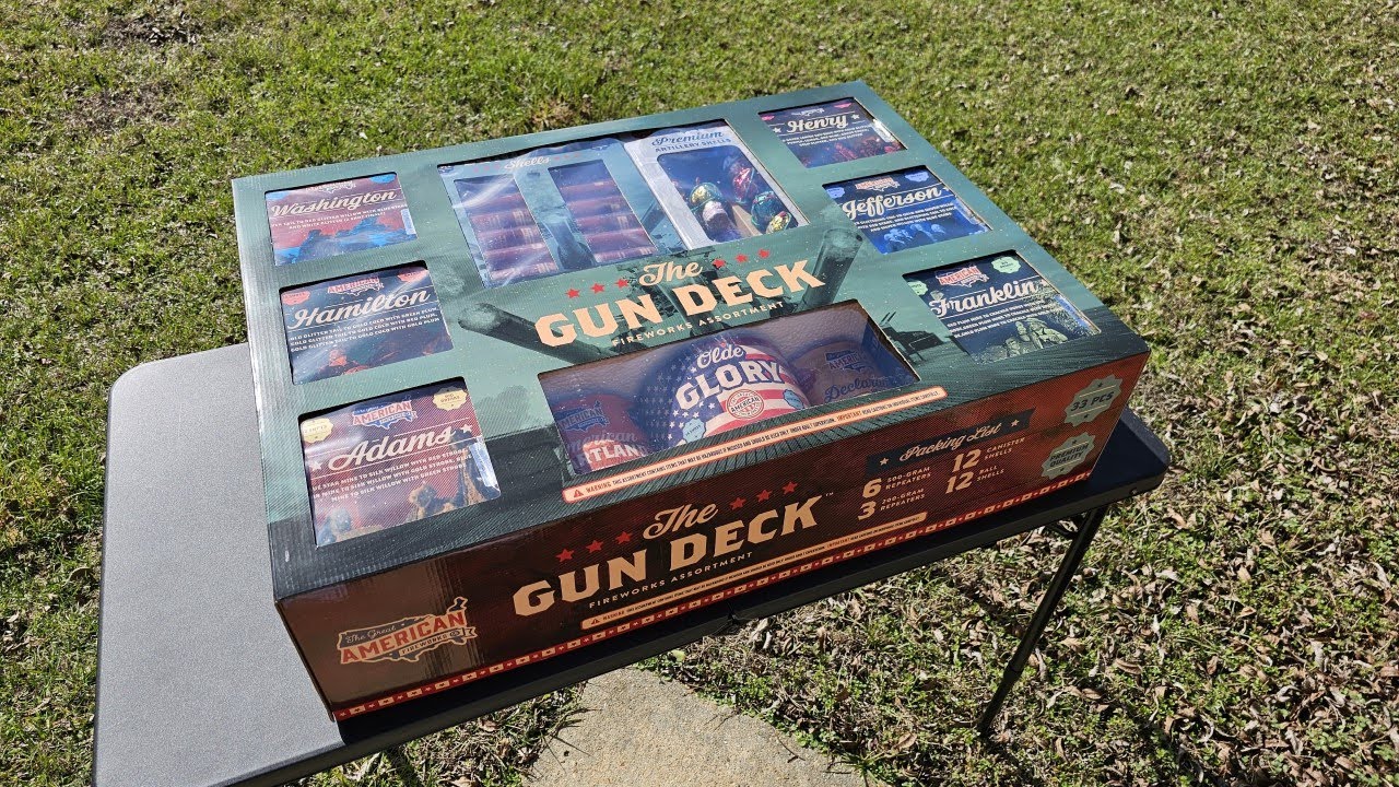 Gun Deck Fireworks Assortment Unboxing - Superior Fireworks