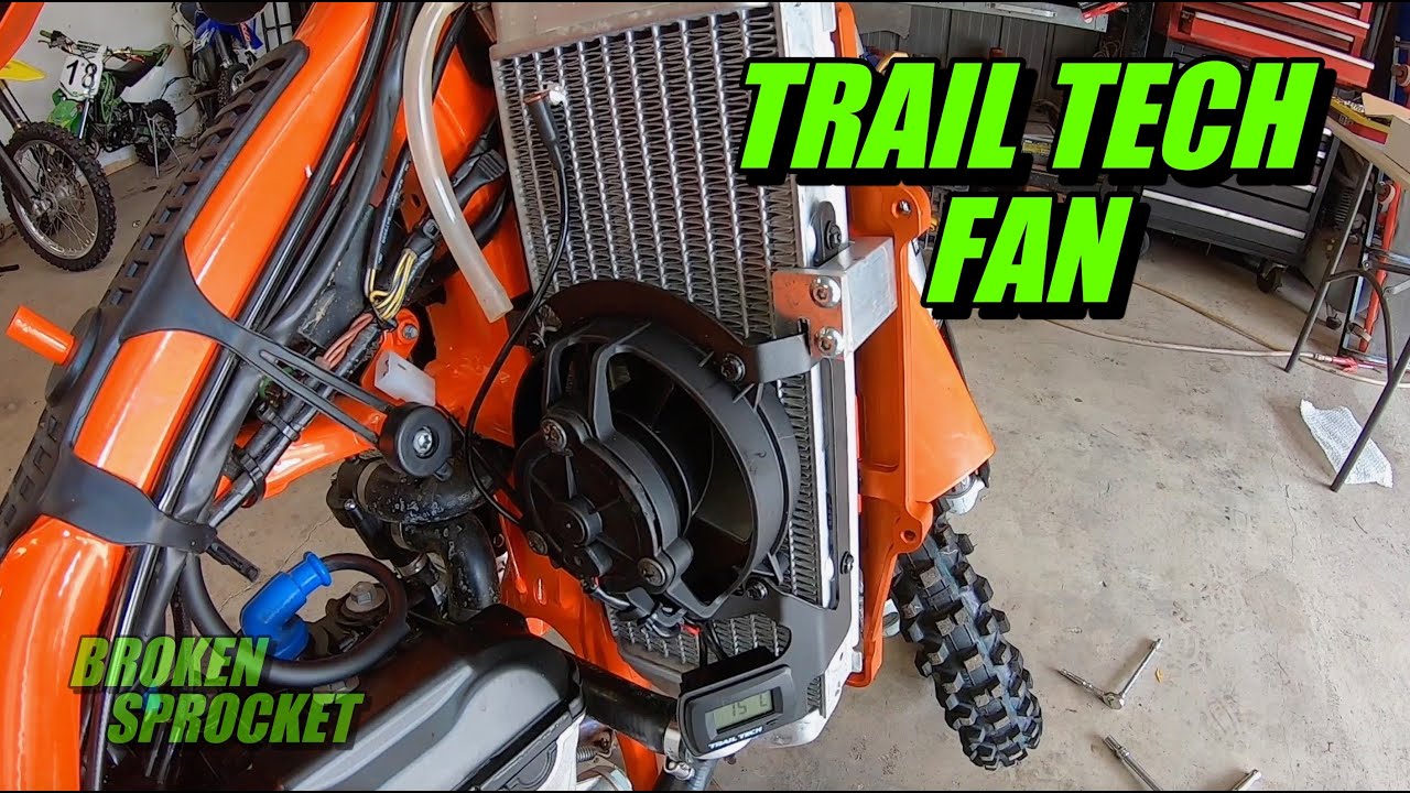 Trail Tech Fan Kit Installation KTM 350