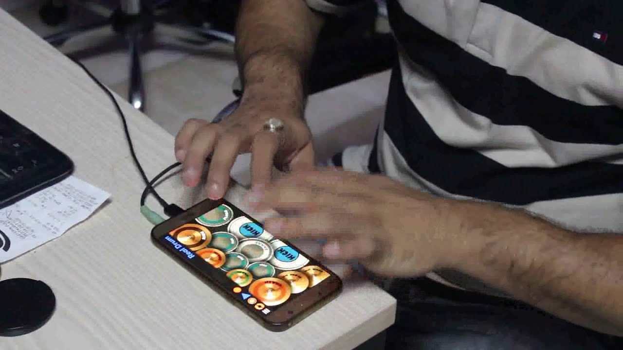 Michael Jackson  - Bad - Real Drum App - Improvisation - Daniyal Raffat