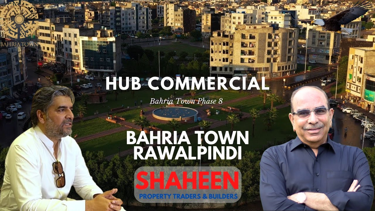 Bahria Town Rawalpindi - Phase 8 Hub Commercial - 5 Marla Plots (30x40)