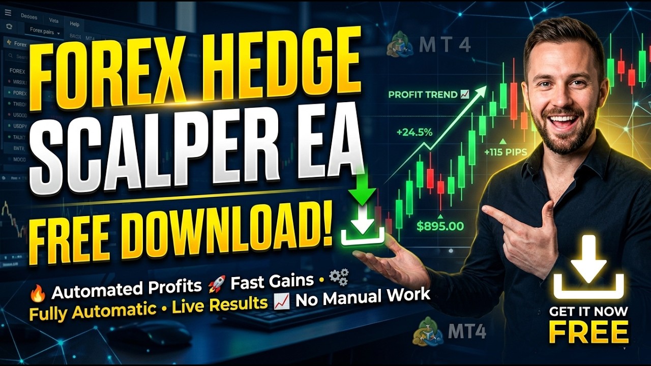FREE DOWNLOAD: Best Forex Hedge Scalper EA 2026 (No Loss Strategy? 🚀)