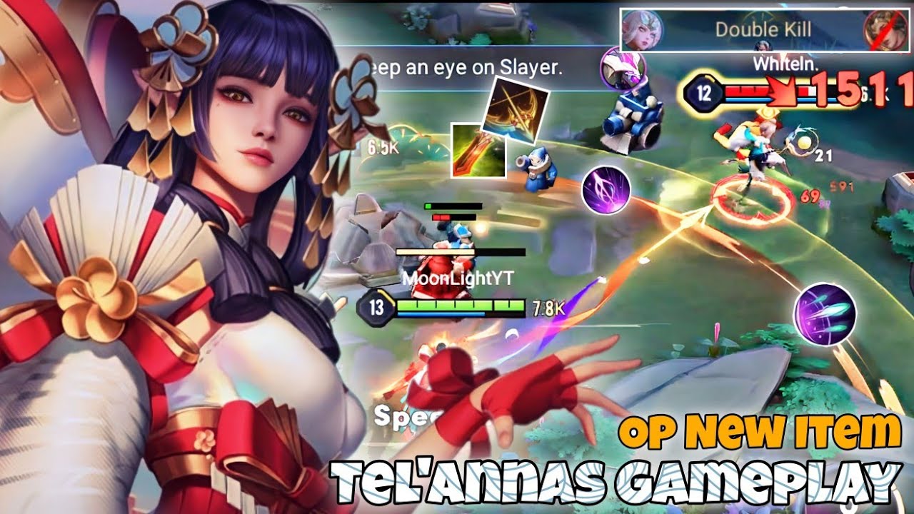 Tel'annas Dragon Lane Pro Gameplay | New Item Eclipsing Bow 🏹 | Arena of Valor Liên Quân mobile CoT