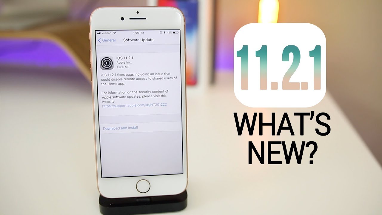 iOS 11.2.1 Released - What's New?