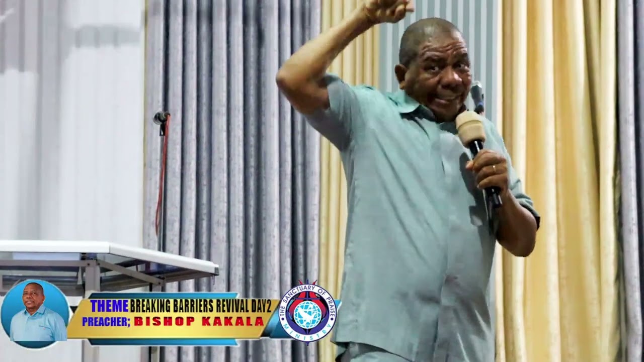 BREAKING BARRIERS.// Bishop T Kakala