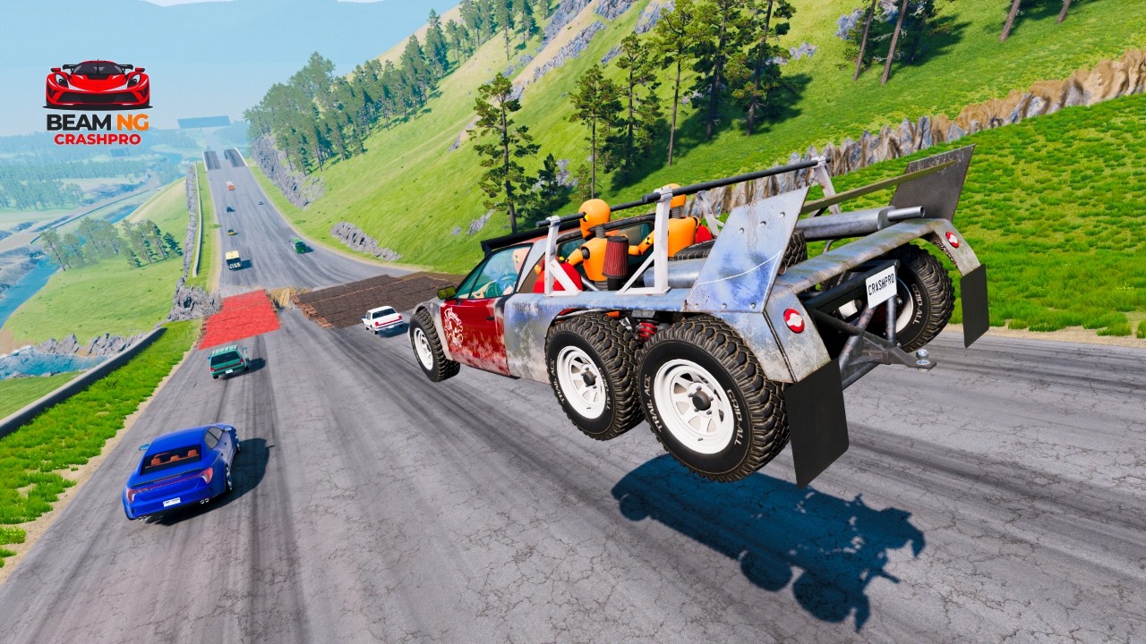 INSANE Full-Speed Downhill Carnage! (No Brakes)#9 | BeamNG.drive