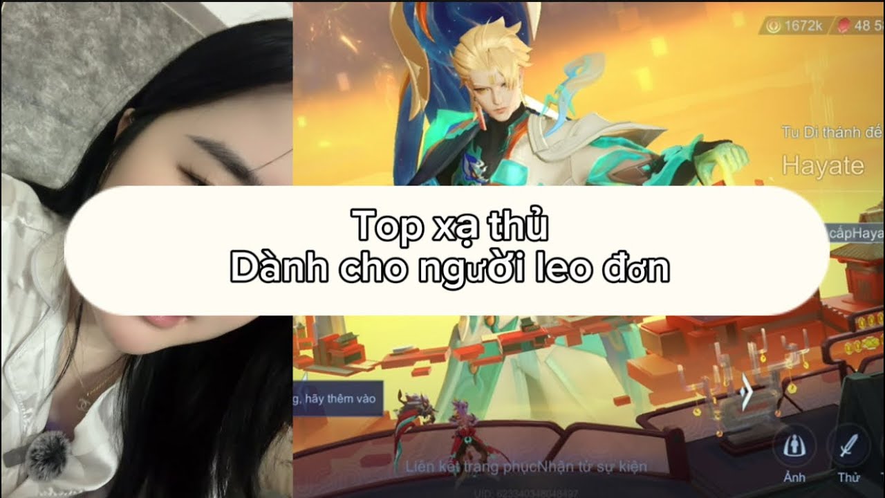 Top xạ thủ dành cho ae leo đơn giữa meta lệch rank 