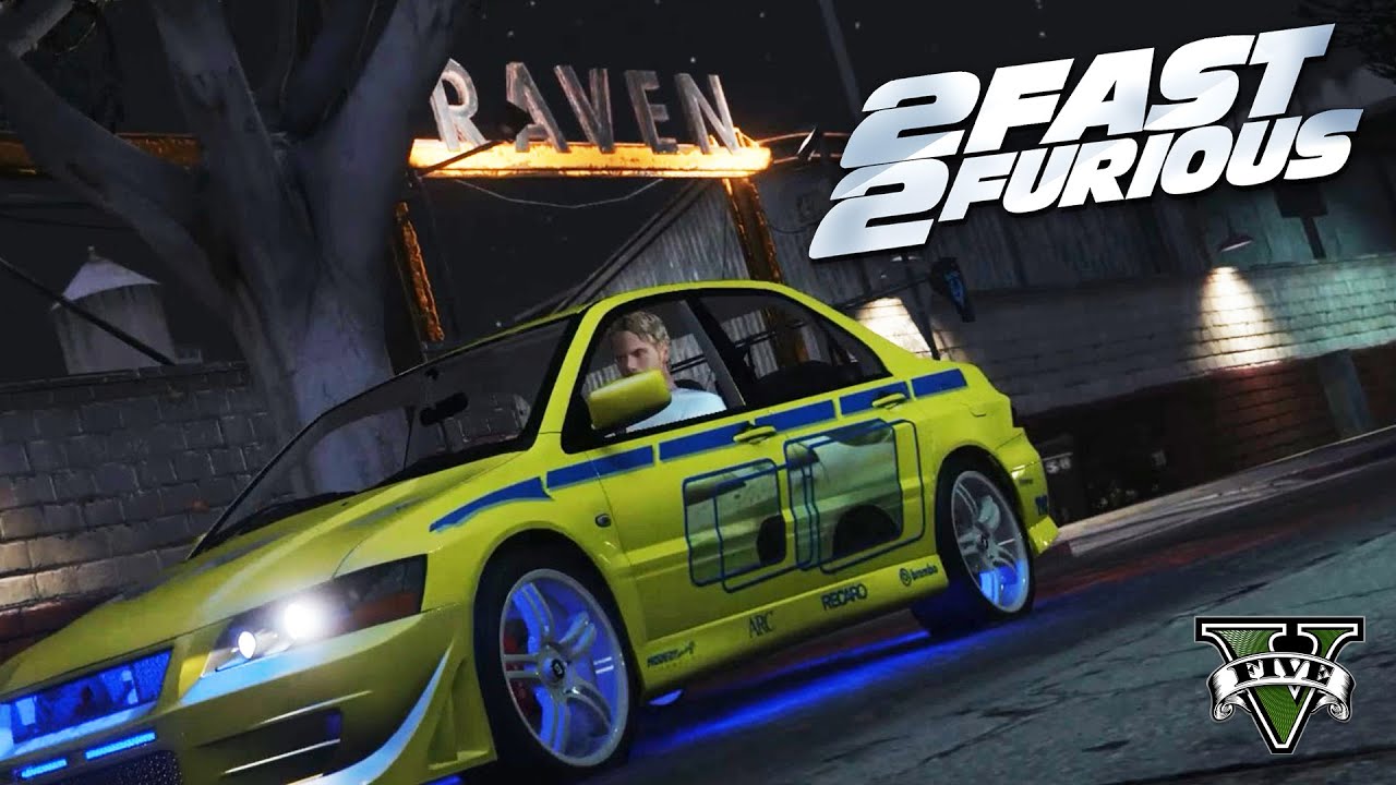 GTA 5 2 Fast 2 Furious Pink Slip Scene Remake