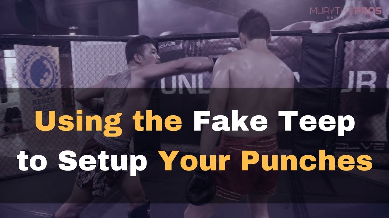 Fake Teep-Jab Combination with Pornsanae Sitmonchai