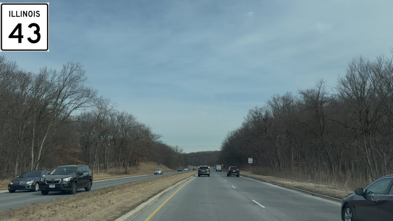 IL 43 north Tinley Park to Palos heights, IL 4k