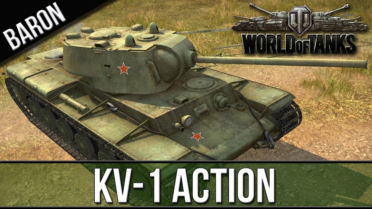 World of Tanks - KV-1 Heavy Action with HighFlyer15 and PhlyDaily
