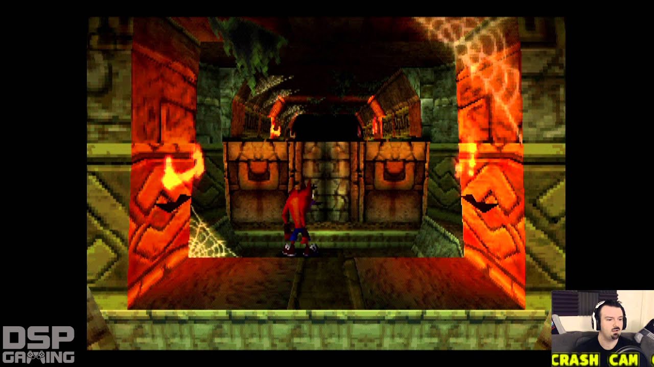 Crash Bandicoot (PS1) Playthrough pt10 - Want To See? TOO BAD!/Another Temple Tumble
