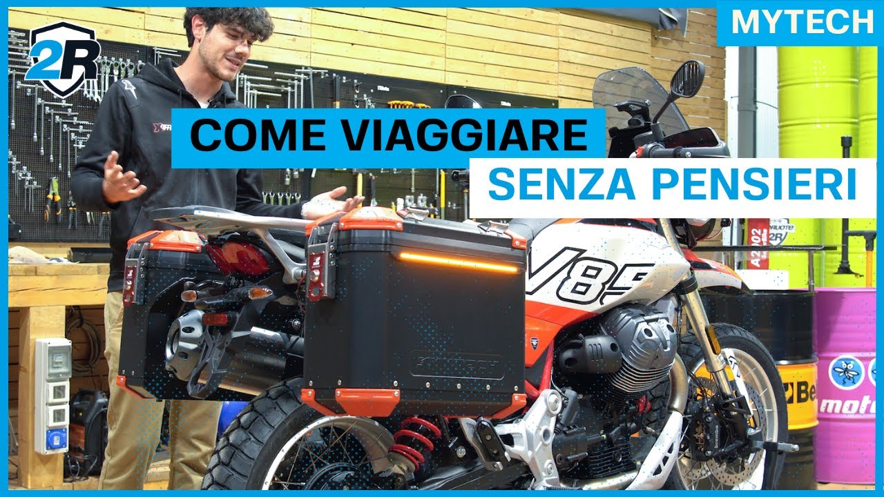 Con Mytech abbiamo trasformato la Moto Guzzi V85TT!