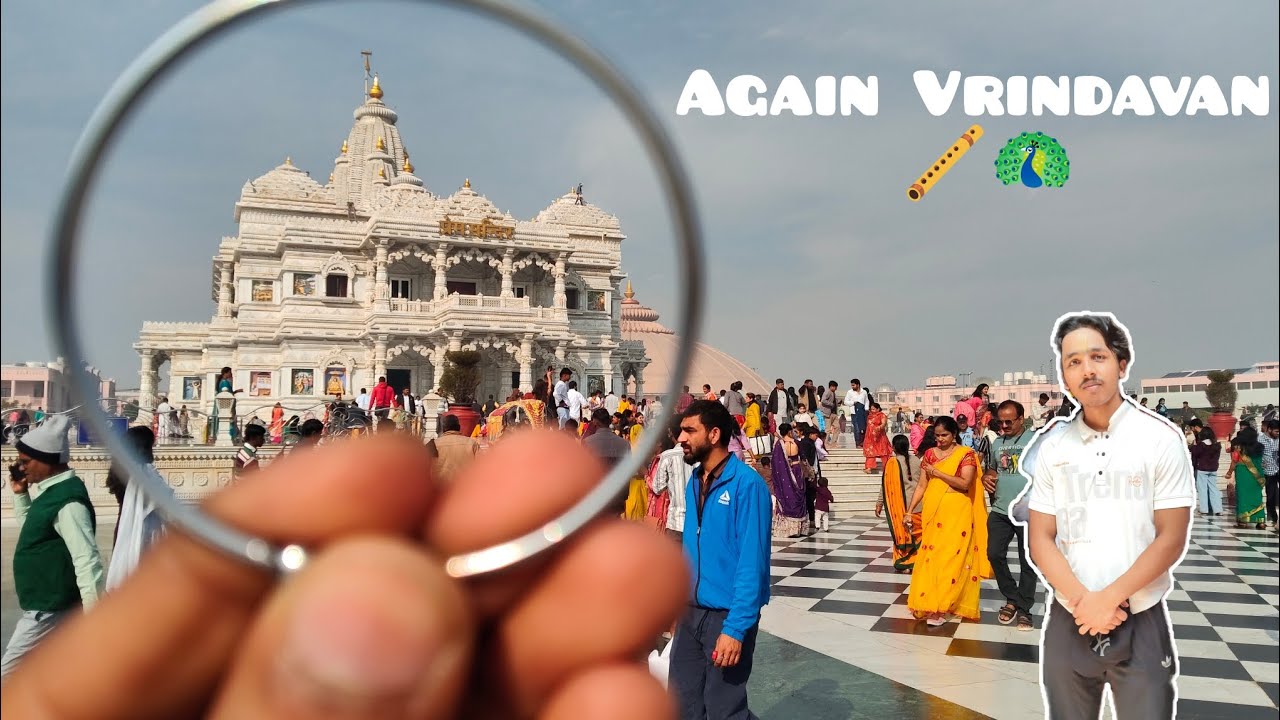 Humne Pehli Baar Vrindavan Me Holi kheli 😍|| part 1 || Thekunalvlogs 
