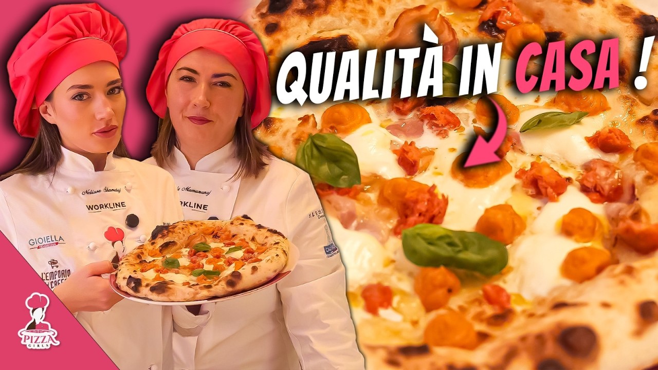 Pizza GOURMET fatta in casa 🍕 La Ricetta con Zucca e Pancetta imperdibile di Entela e Nelissa