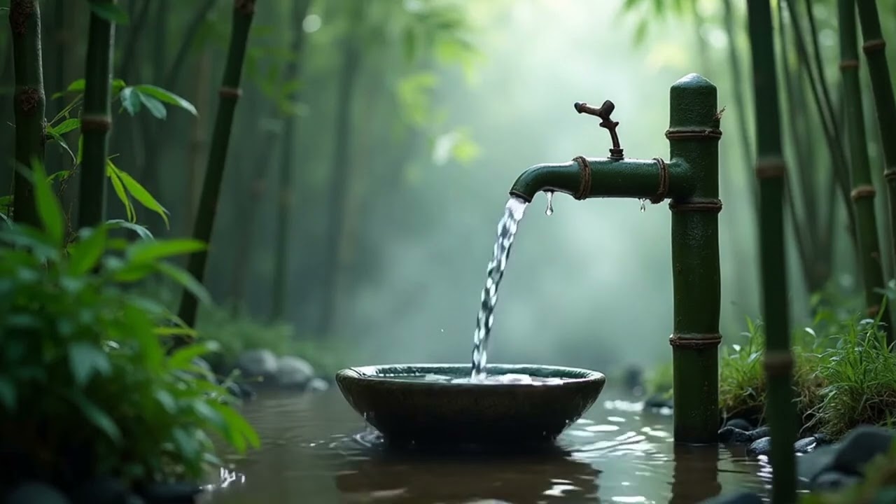 Soothing Water Stream 🌿 | Relaxing Sounds for Sleep