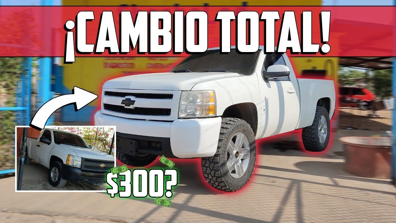 LE PINTE EL FRENTE A MI SILVERADO || ¿ 300 PESOS? || FRONT COLOR MATCH || SHESHELED