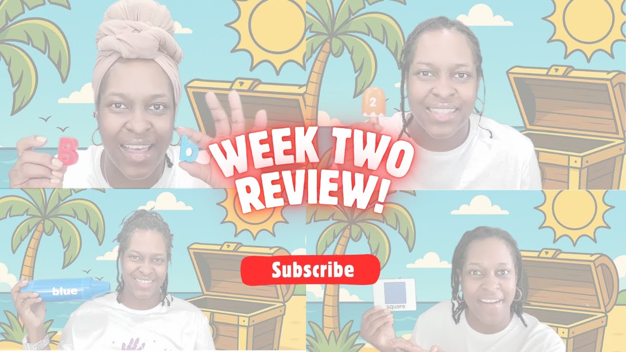 Week 2 Preschool Review | Letter, Number, Color & Shape Compilation for Kids!