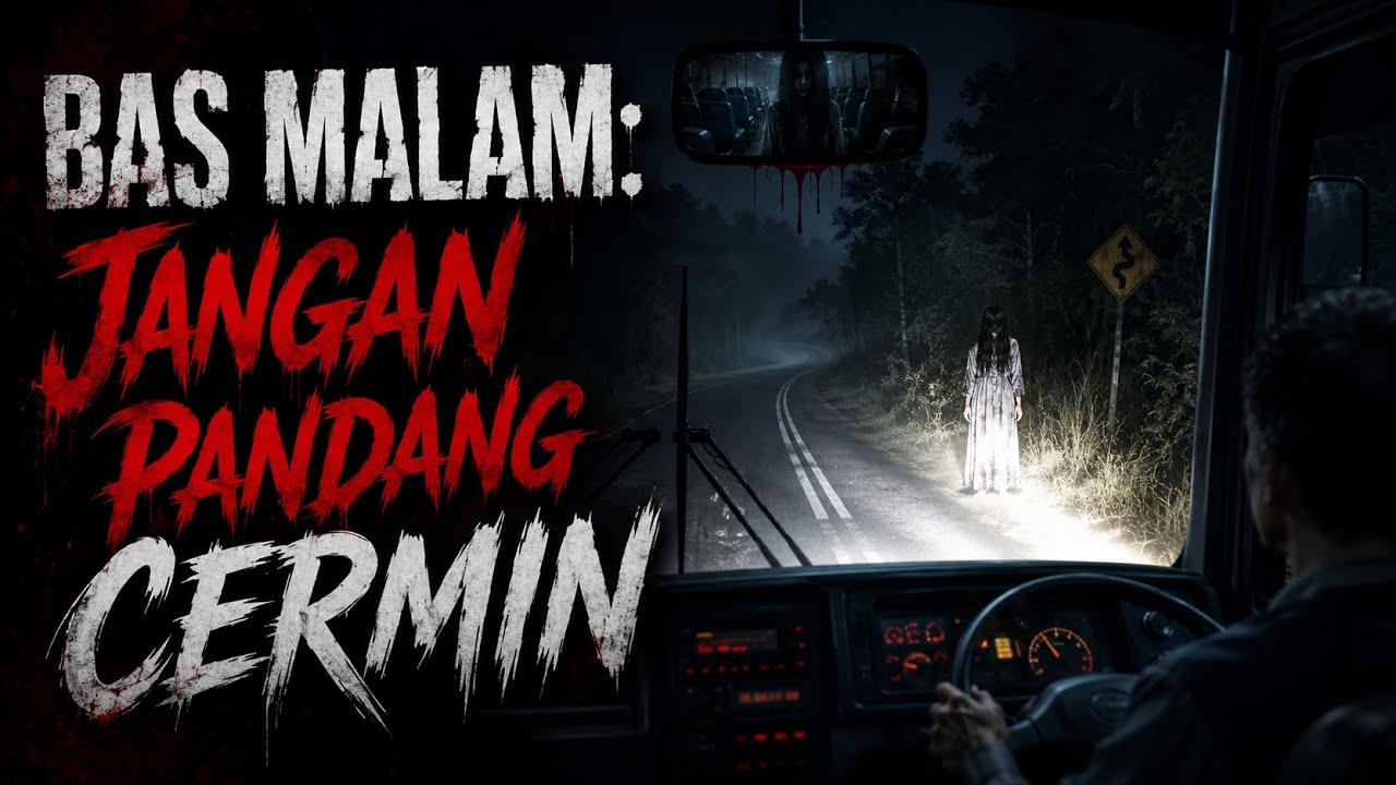 Misteri Jam 12 - Kisah Paling Seram | Bas Malam: Jangan Pandang Cermin 